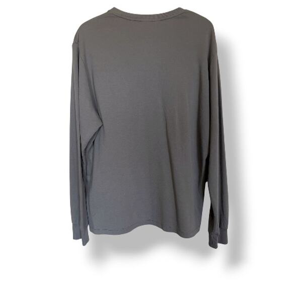 FRAME Men's Gray Long Sleeve Shirt Sz XL - Picture 2 of 5
